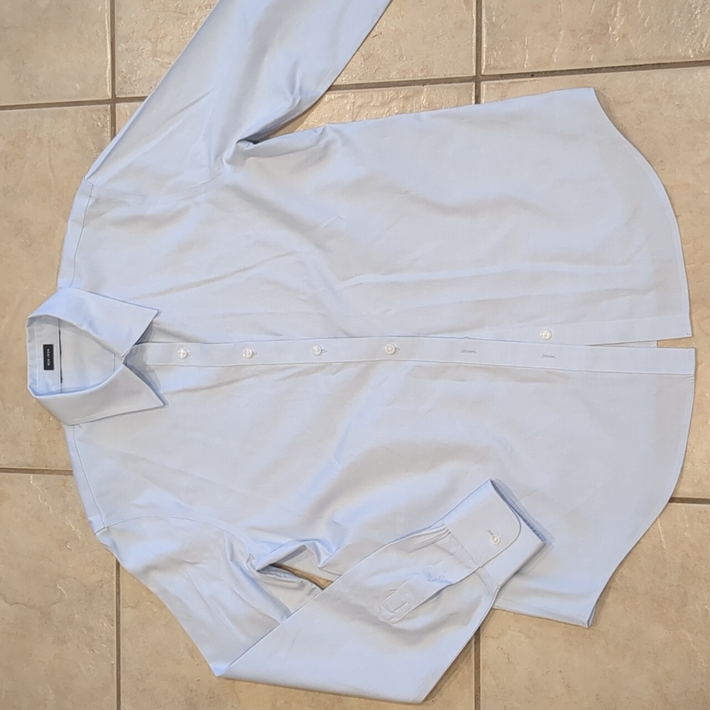 Light Blue Women’s Button Down Shirt Size Small